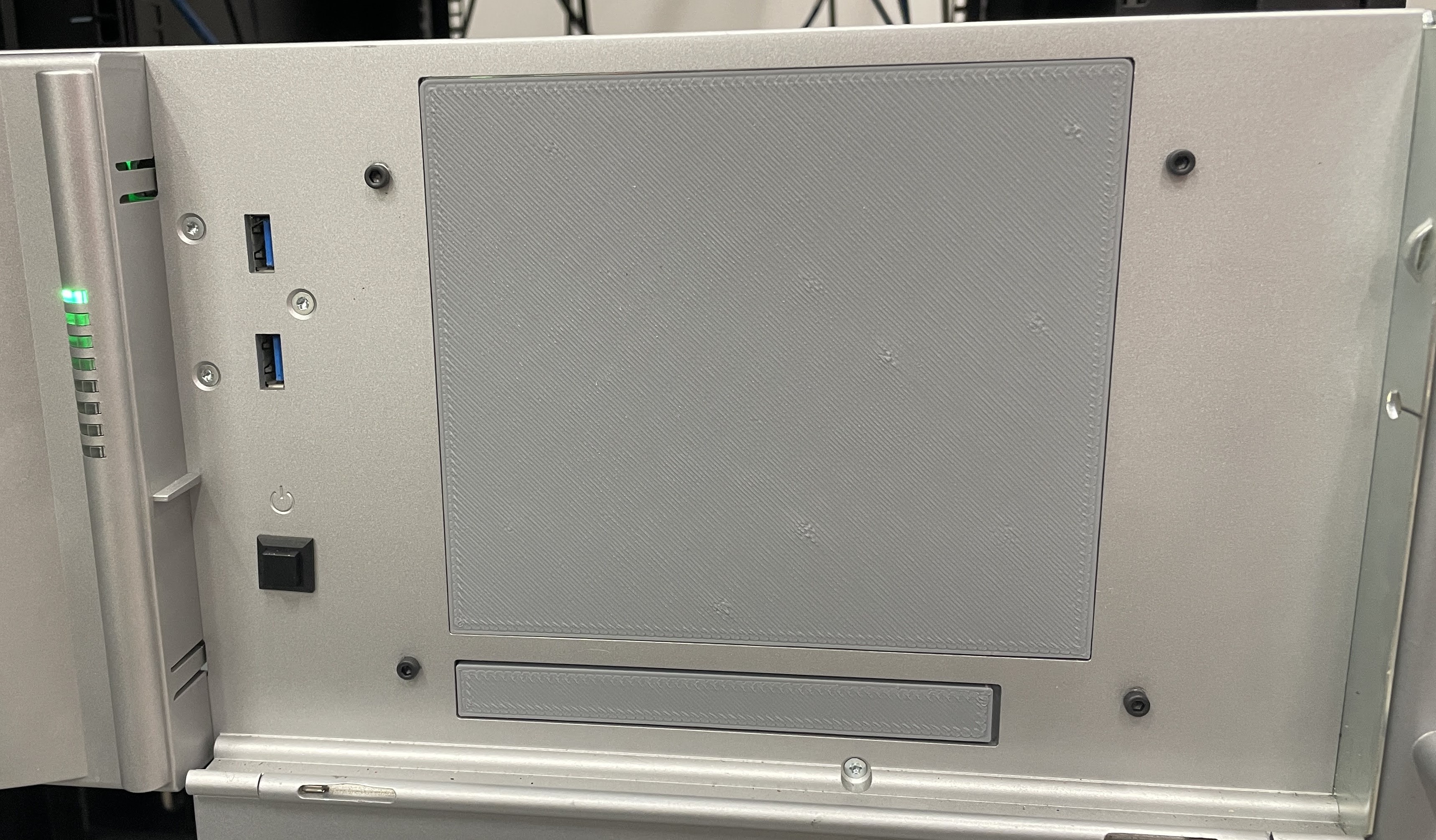 Block off plate for Siemens SIMANTIC IPC547 industrial Rack PC Case
