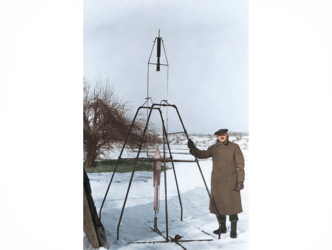 Robert Goddard's Nell Tribute Model