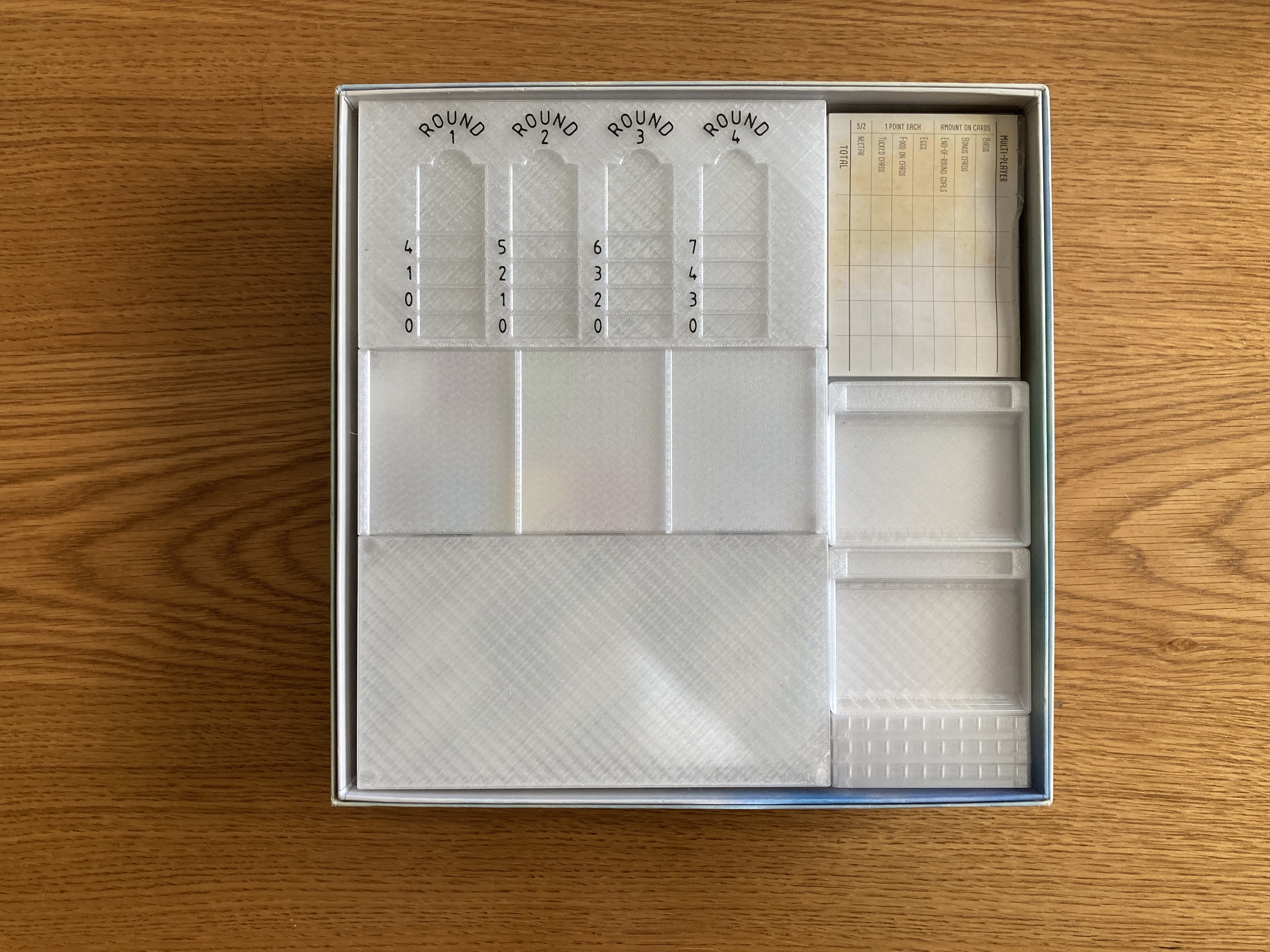 Wingspan Organizer - Alternative Blank Lids
