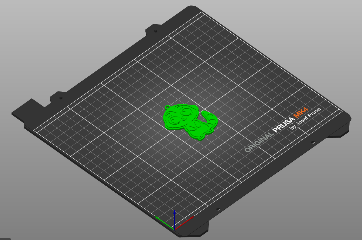 Cute Suricate Keychain by FC2M3D | Download free STL model | Printables.com