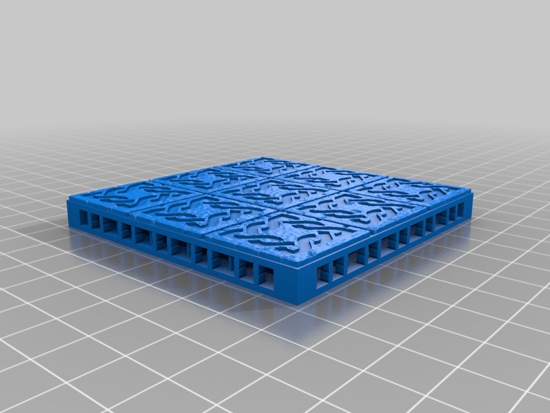 OpenLOCK Dwarven Halls Knotwork Floors - Triplex & Height Adjusted
