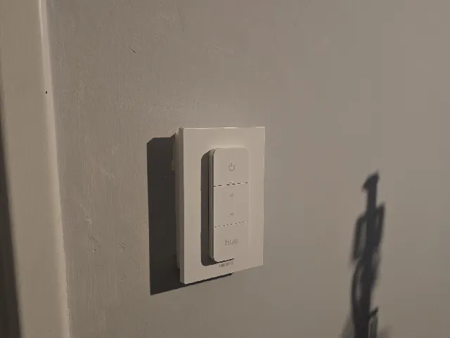 Philips Hue Dimmer Switch V2 adapter for HPM Wall Plates (easier to screw in if scaled)