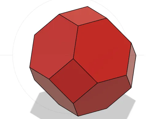 Oktaederstumpf - octahedron truncated