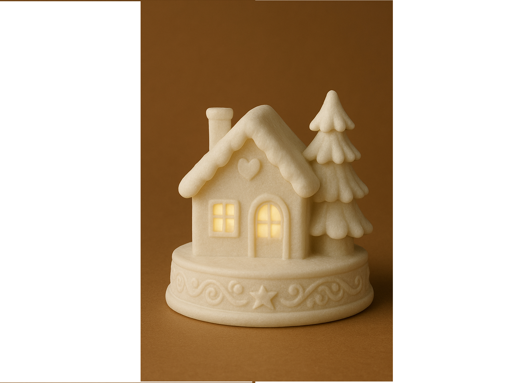Gingerbread House (LED hole 36.6 mm)