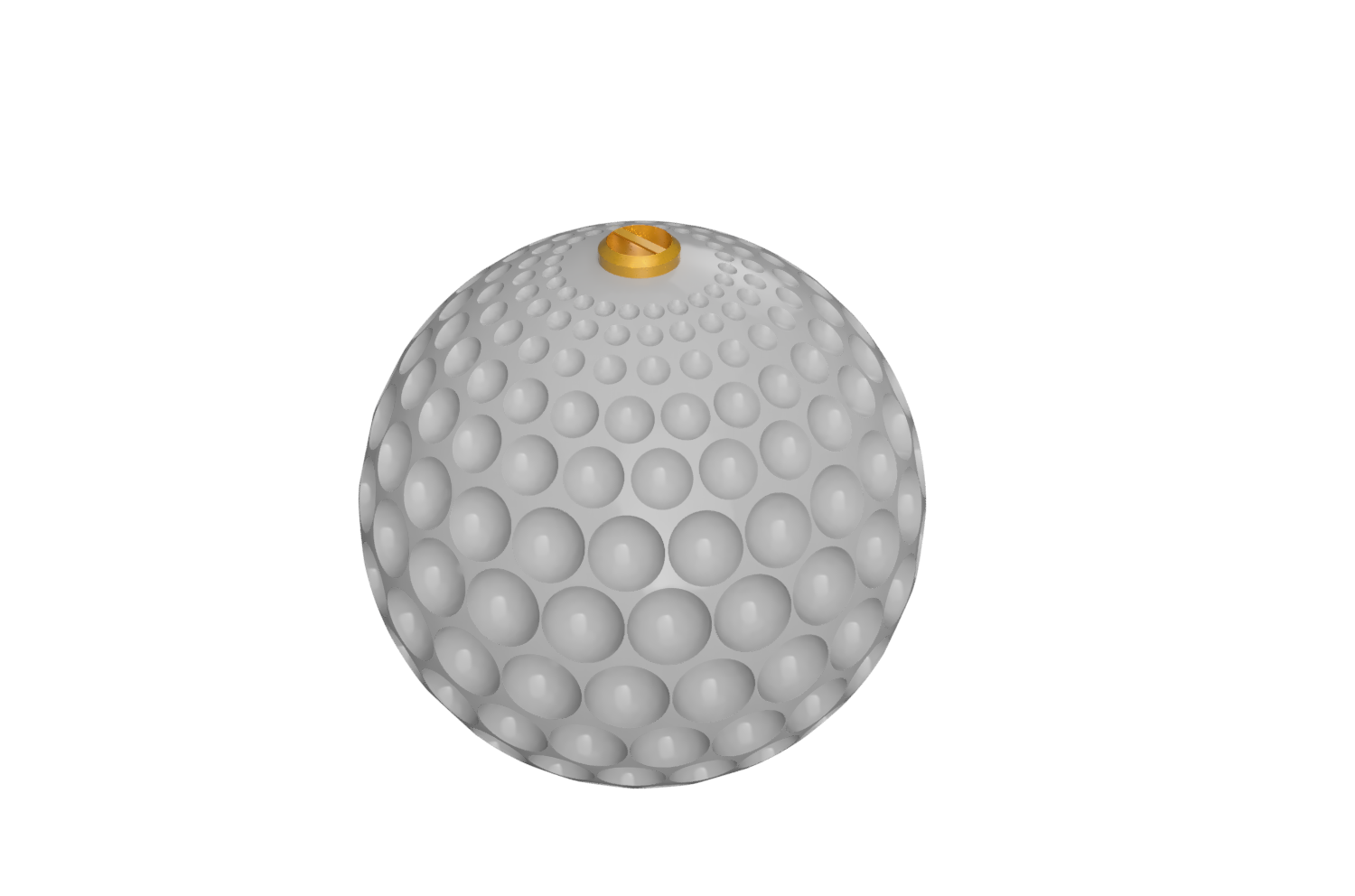 Inverse Bubble Ball (Christbaumkugel)