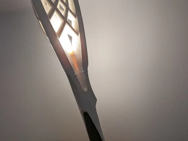 Stand (LED Lamp) for Gandalfs white staff