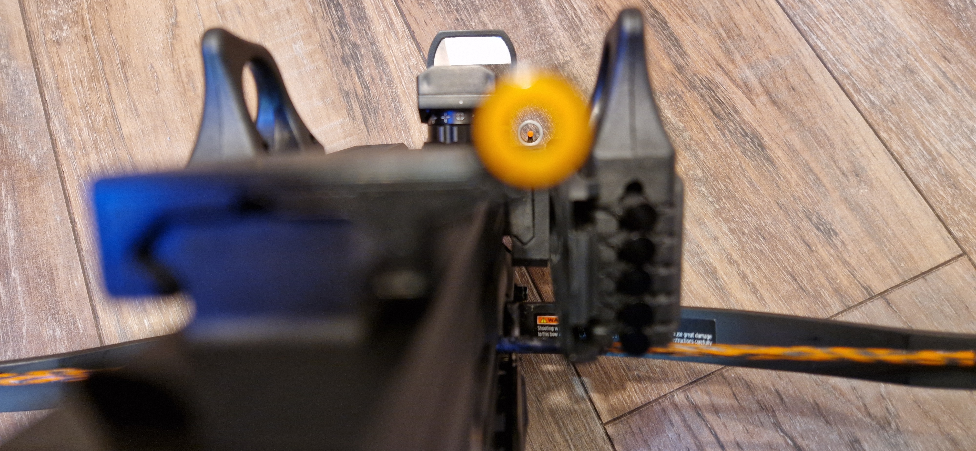 Steambow Stinger backup sights