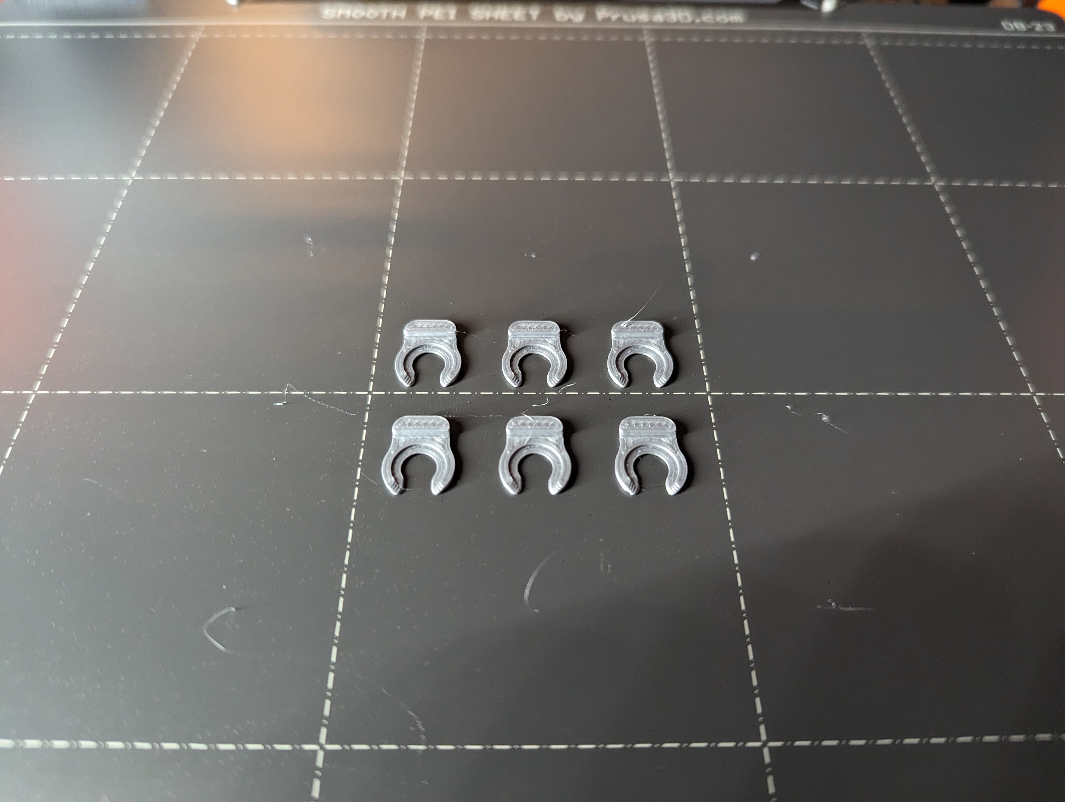 PTFE tube Push Fit Locking Clip for Prusa XL by Manuel Beeler