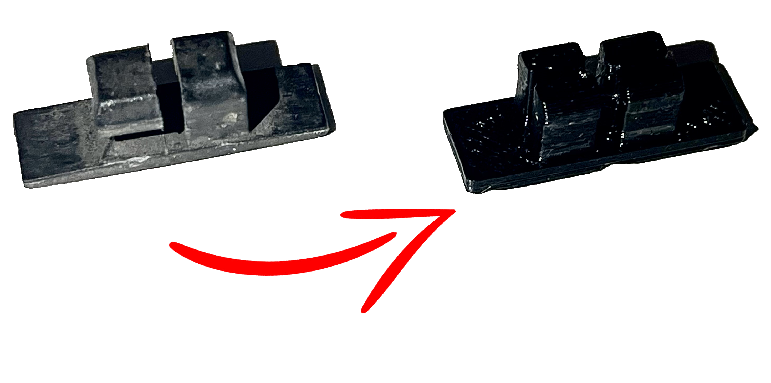 W203 decorative strip Clip