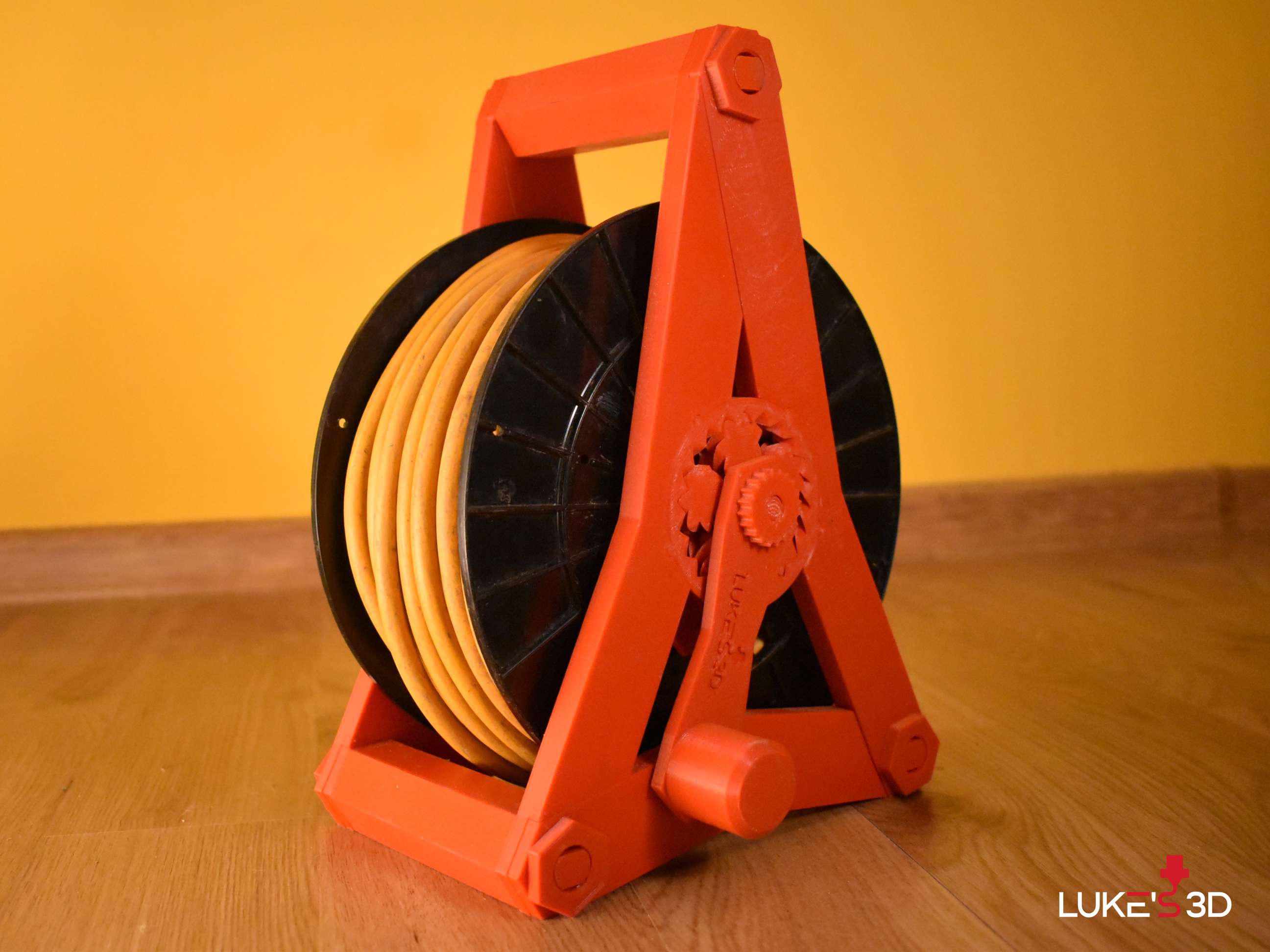 Miniatura 3 do modelo 3D Spool winder v3