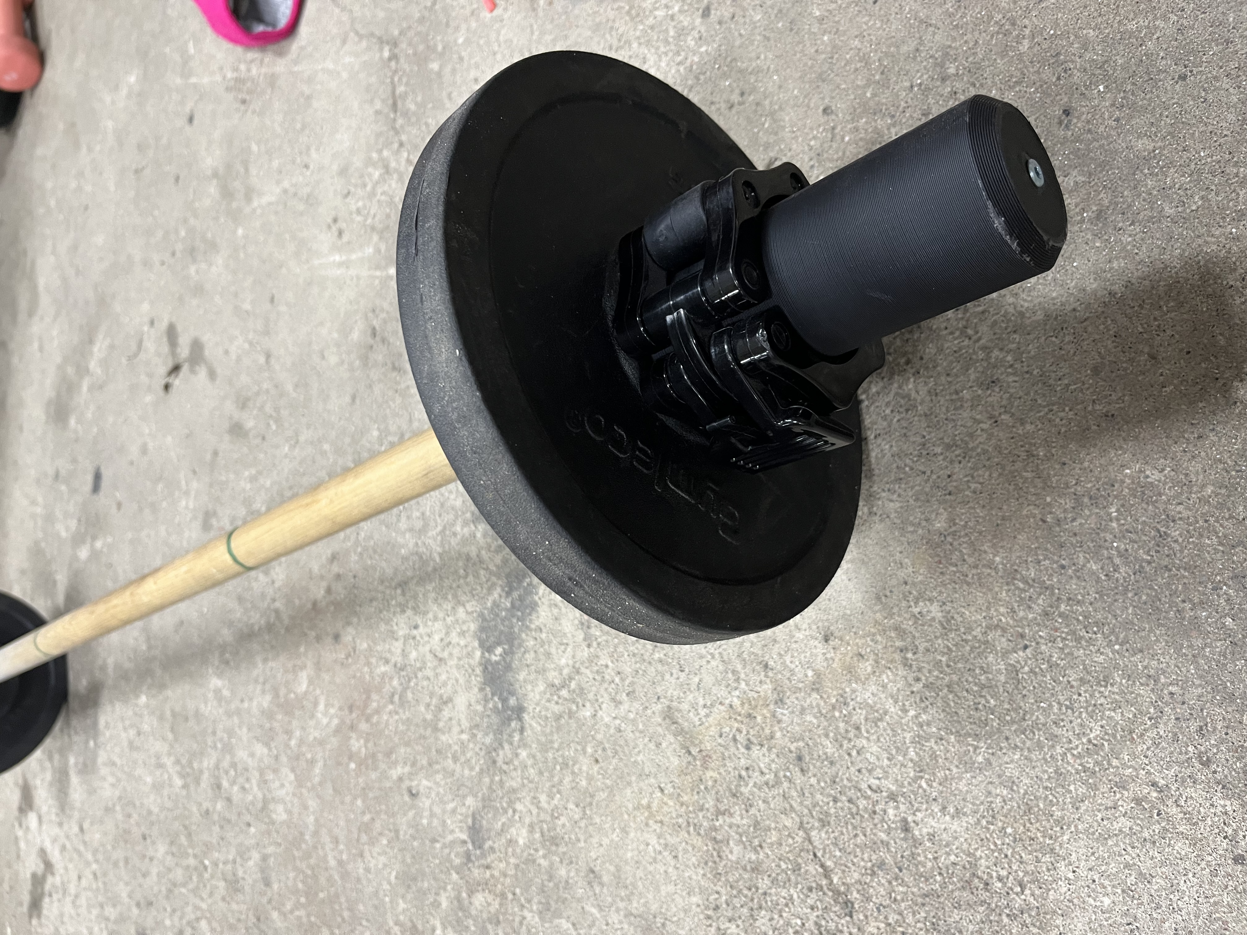 Broomstick barbell 50mm adapter