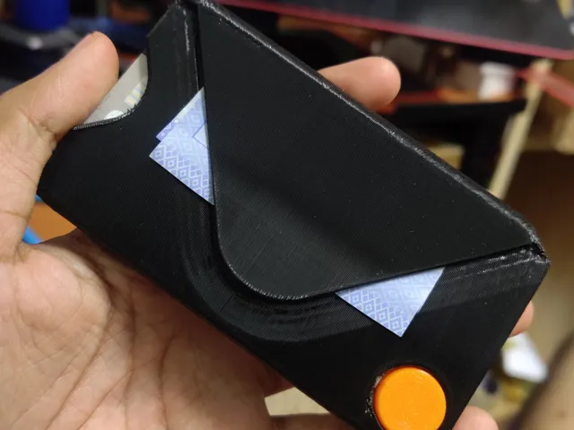 Cascade Card Wallet V2 with Money Clip (Print Separately)