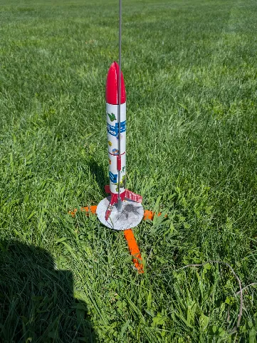 Toilet Paper Tube Model Rocket Kit