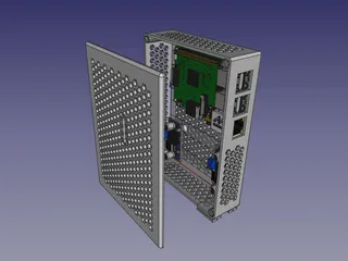Case Octoprint 3D Print Display Kit Raspberry Pi 3B Starter Kit Power Supply 