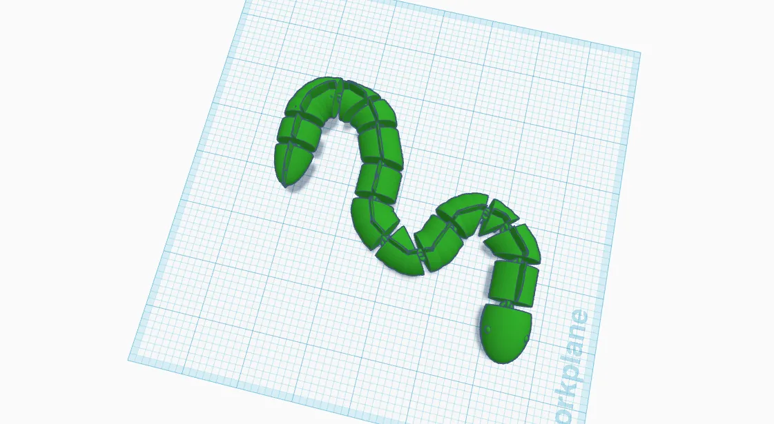 articulated eel by kidcreators | Download free STL model | Printables.com