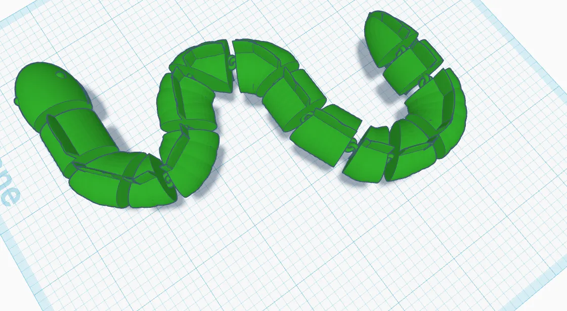 articulated eel by kidcreators | Download free STL model | Printables.com