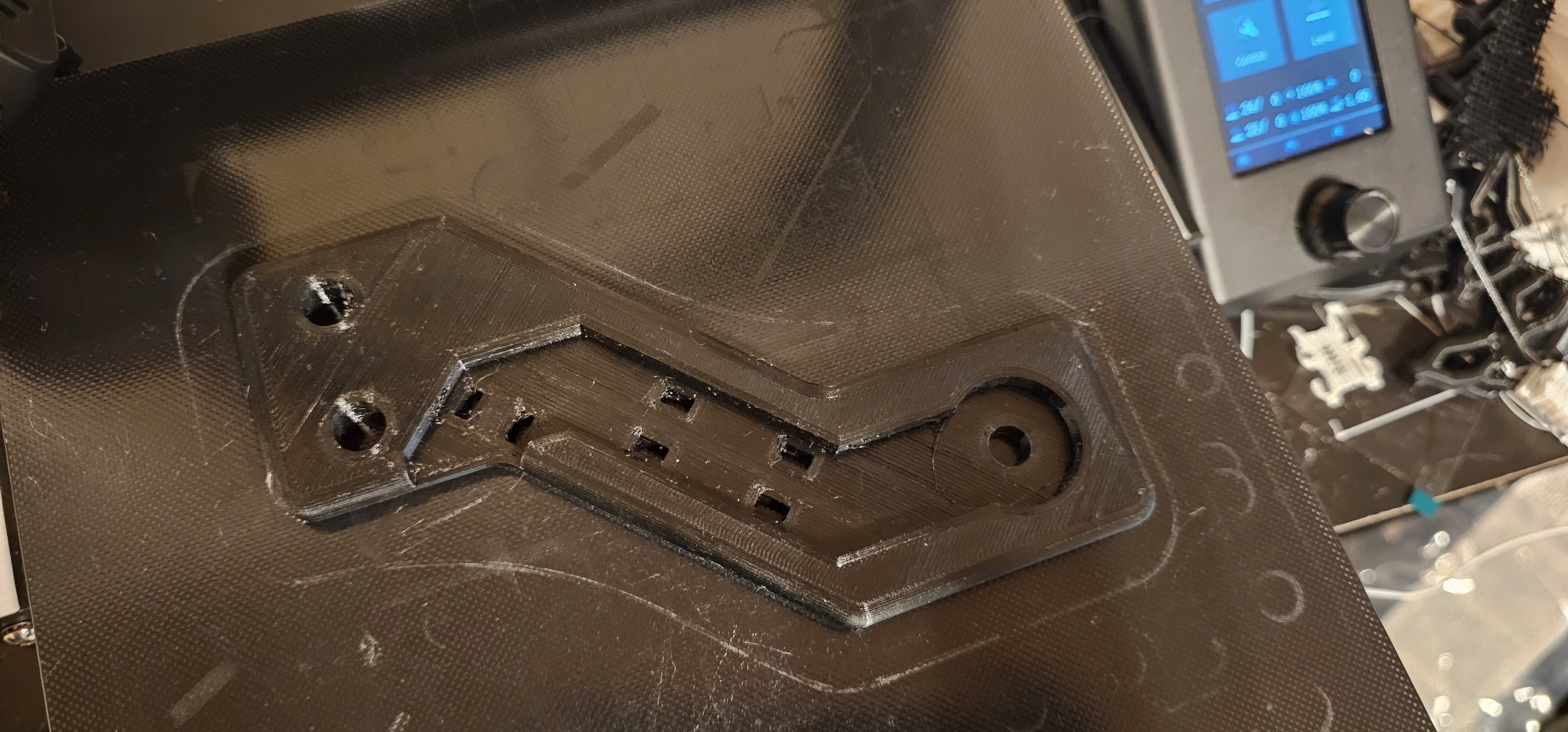 Harley Dyna Switchback Antenna Mount