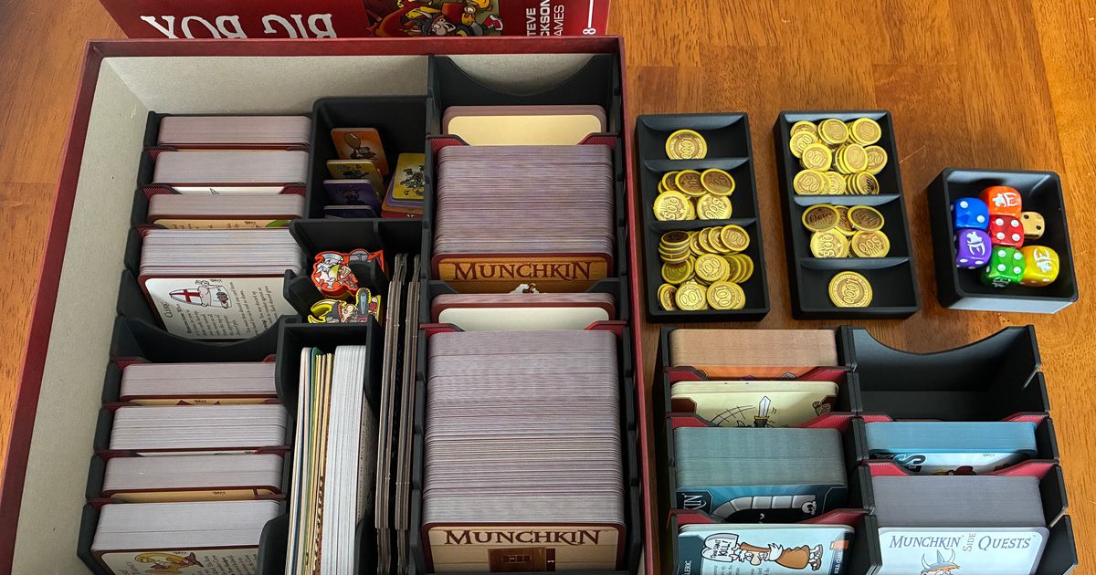 Munchkin Big Box Organizer by fubarbarian | Download free STL model ...