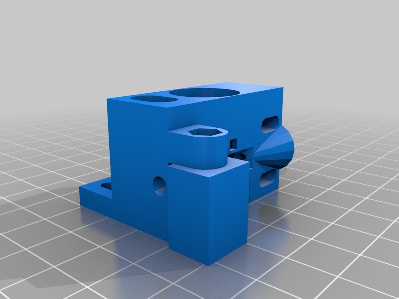 Kuro's Compact Geared Bowden Pushfit Extruder by al177 | Download free ...