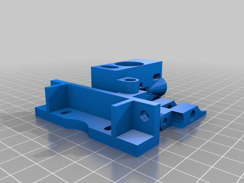 Kuro's Compact Geared Bowden Pushfit Extruder by al177 | Download free ...