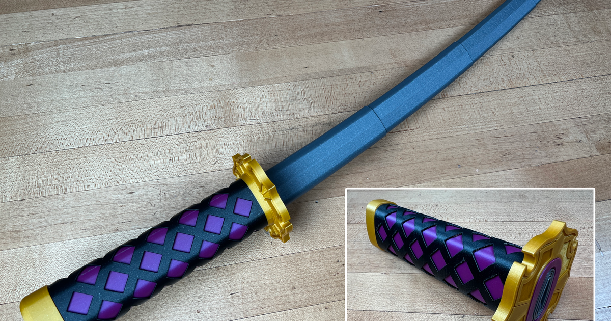 Build Your Own Katana #3 by 3D Printing World | Printables Store