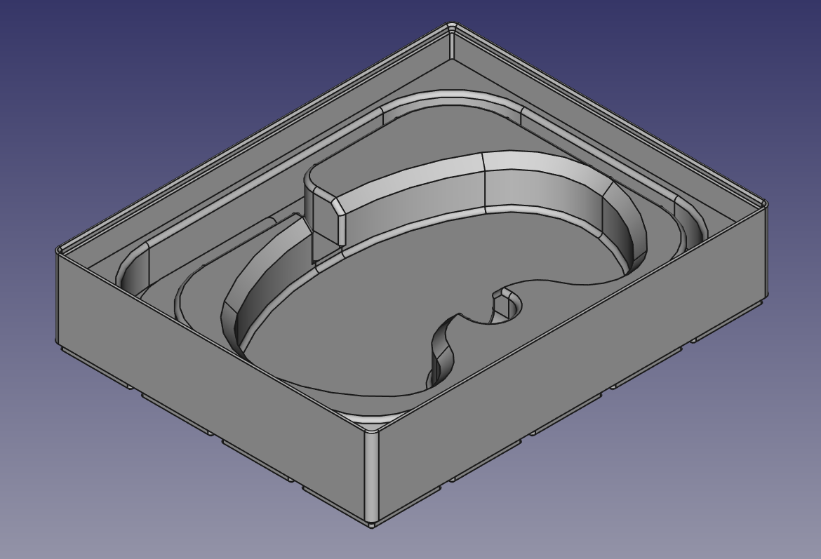Stackable Gridfinity SEGA Megadrive/Genesis Control Pad Holder — thumbnail 3