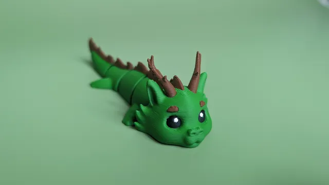 Forest Dragon - Articulated Figure Keychain