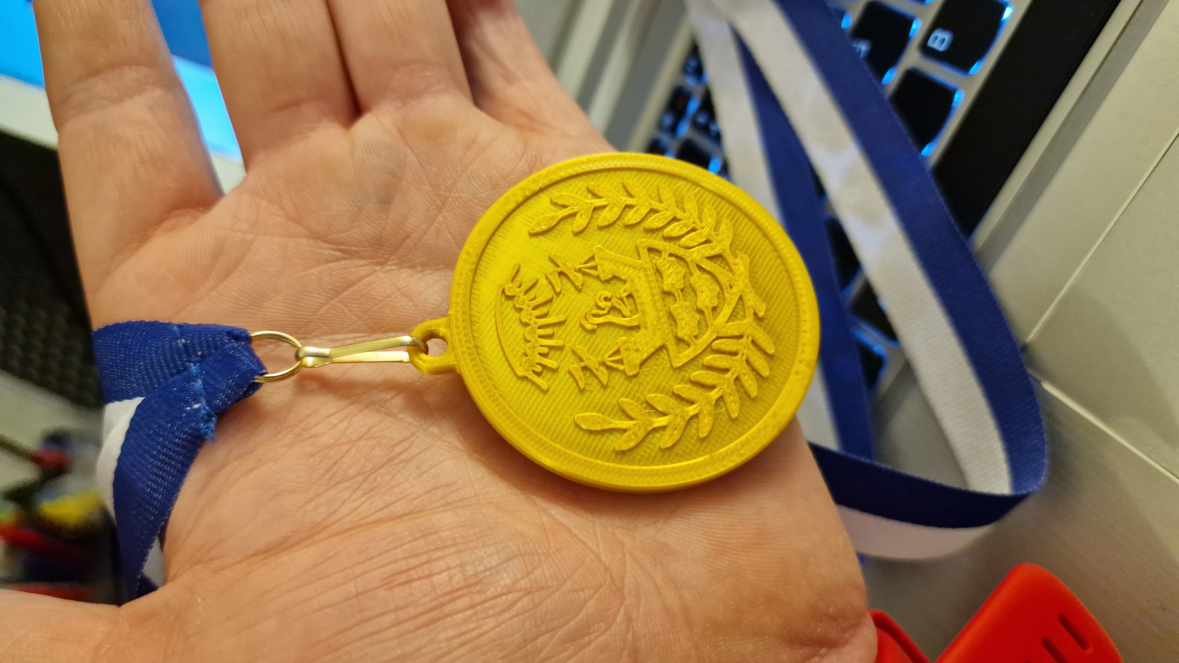 Leith Rugby 7s medal