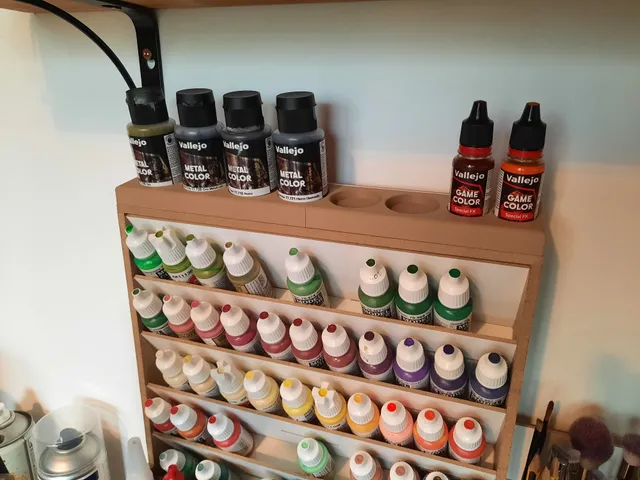 Ink and metal paint holder for Hobbyzone