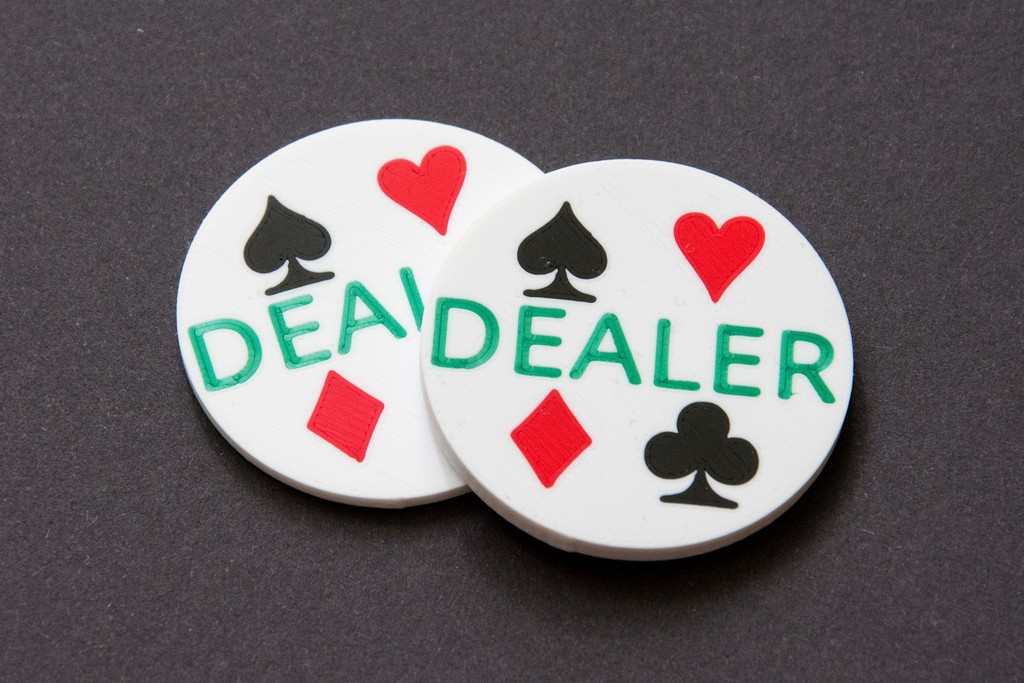 Poker Dealer Chip