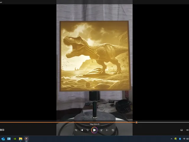 Dino Litho Lamp Shade