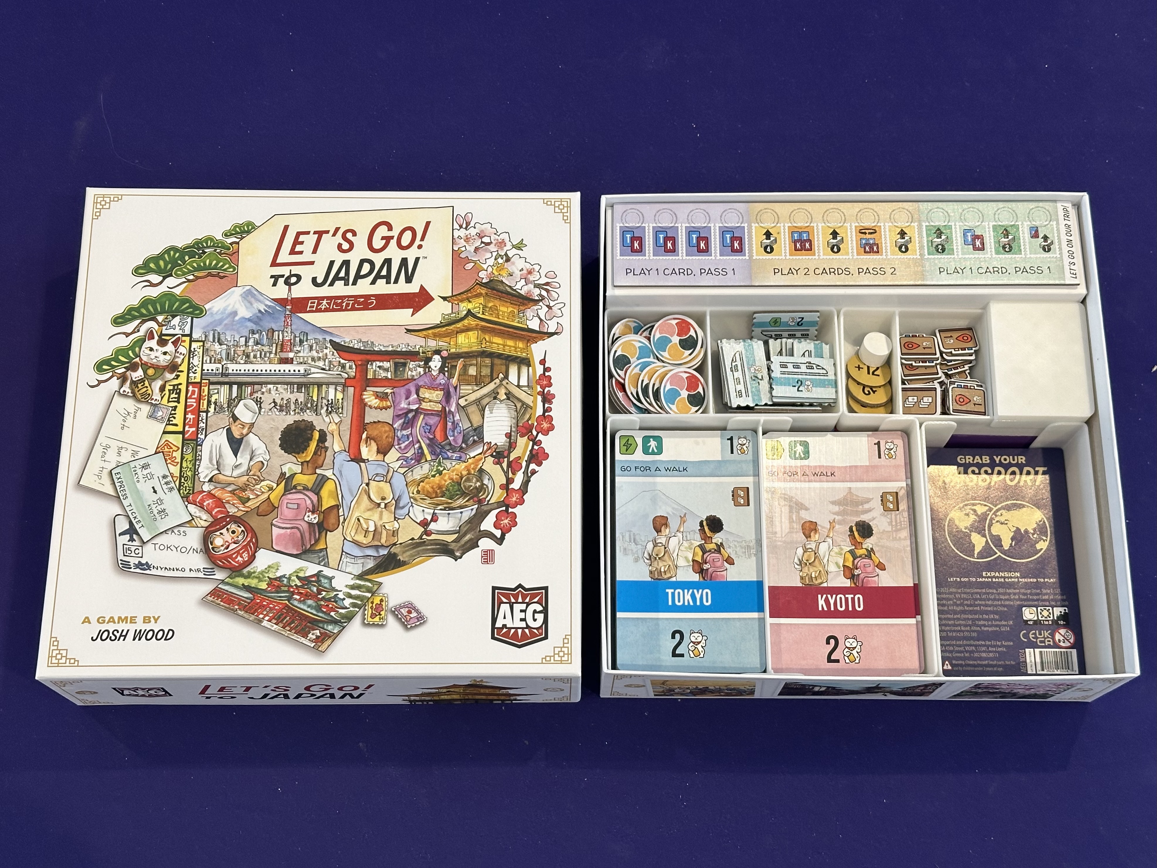 Let's Go! To Japan (Retail) Box Insert