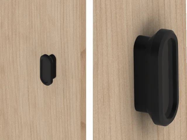 Modern cabinet knob