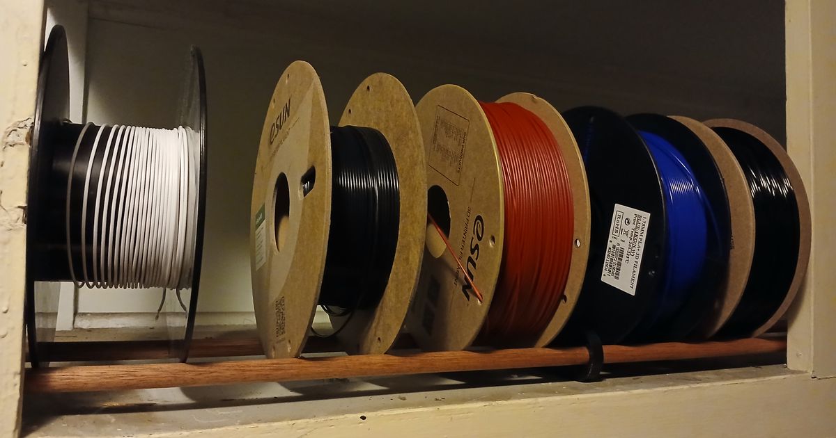 Spool Shelf Storage by Kdobes | Download free STL model | Printables.com