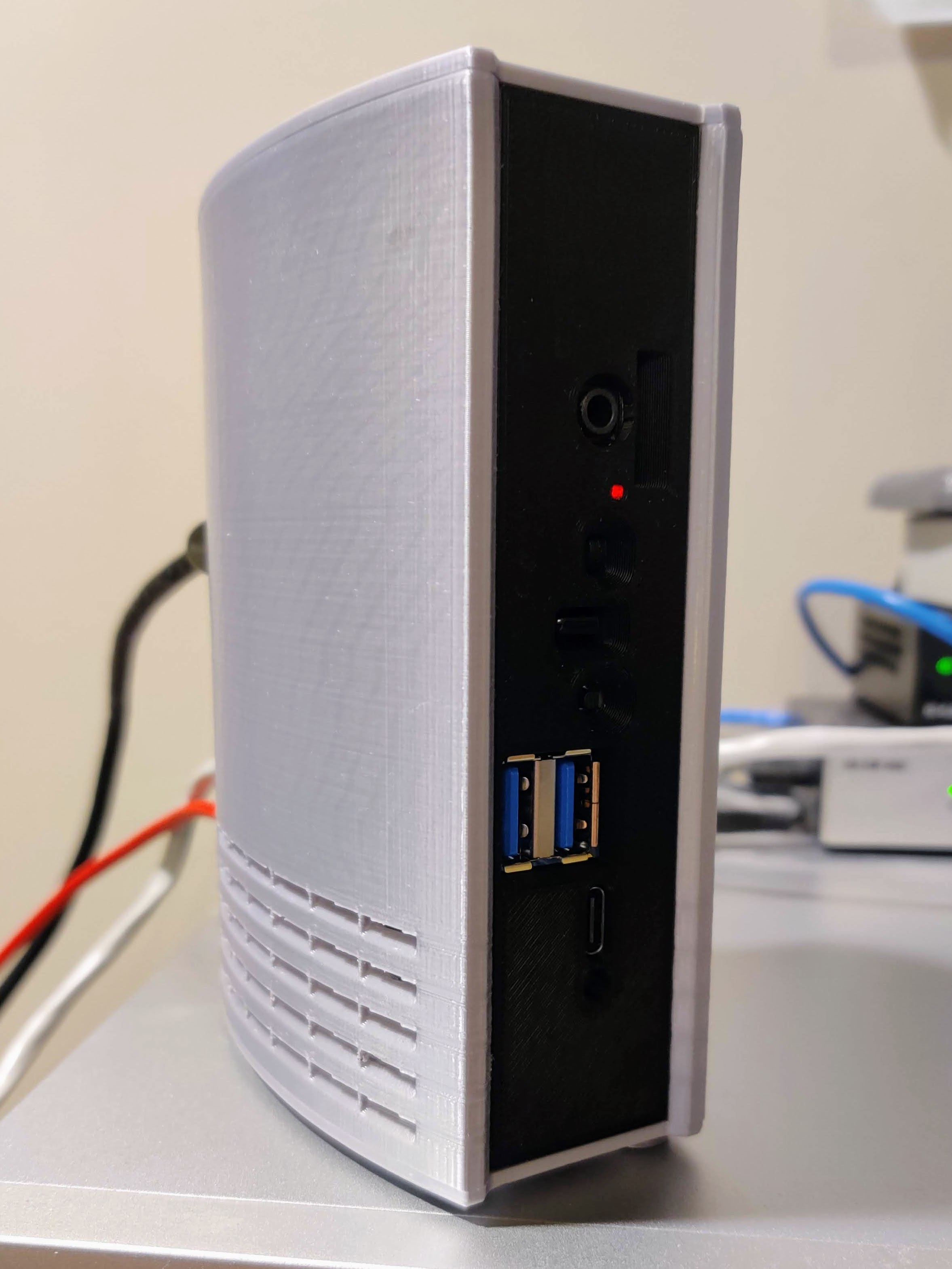 Miniatura 5 do modelo 3D Orange Pi 5 Plus Tower Case Version 2