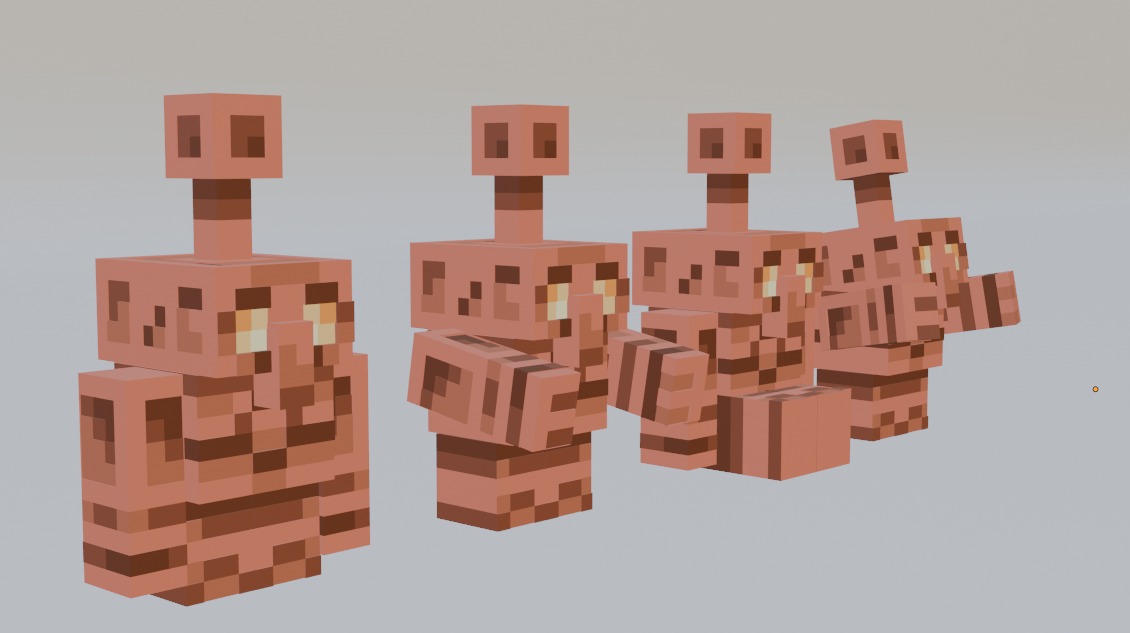 Minecraft Copper Golem — miniatura 2