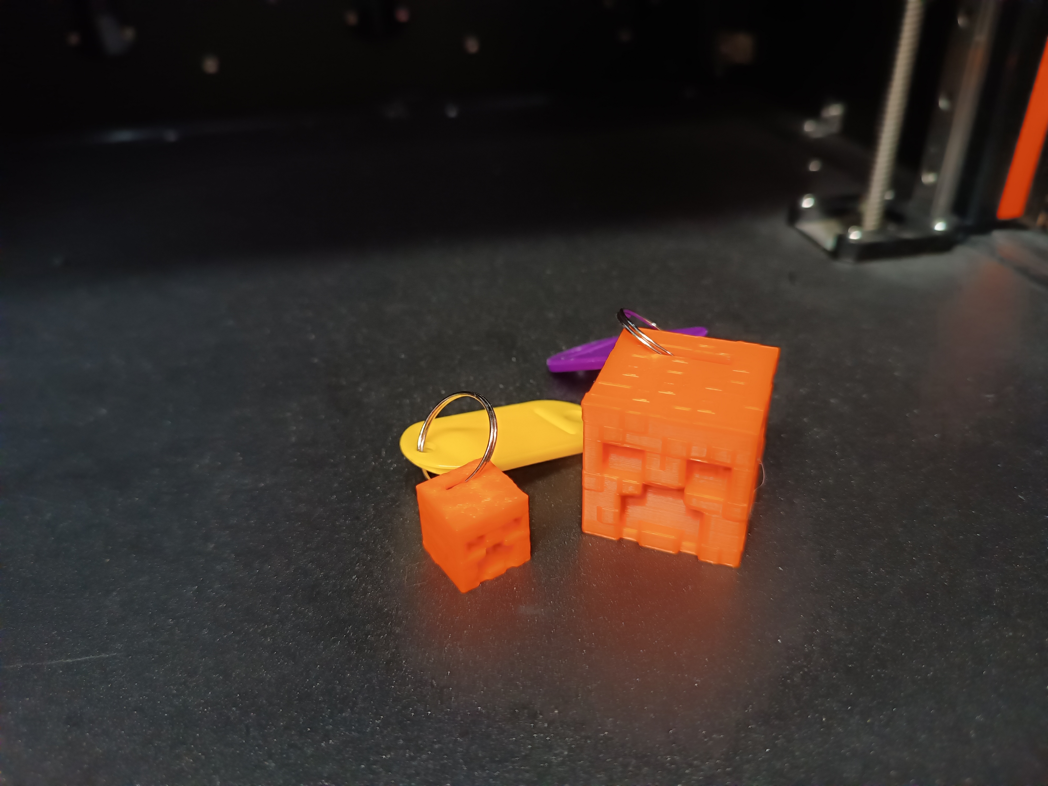 Miniatura 6 do modelo 3D Creeper keychain Minecraft
