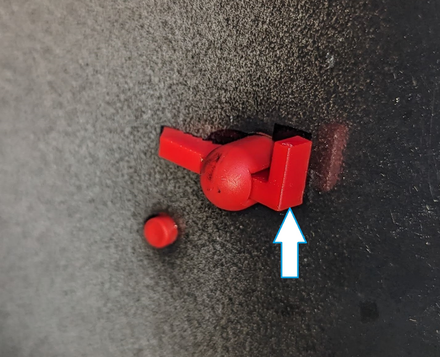 Ratchet Peg Replacement Missing Post Mail Box
