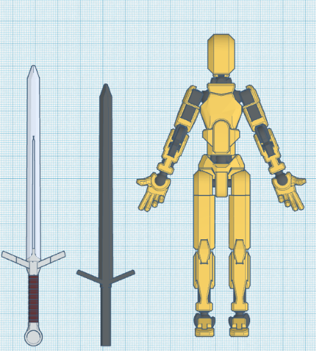 Dummy 13 Detailed Claymore