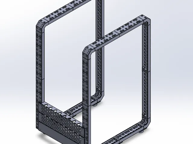 Das Zehn-Zoll-Rack