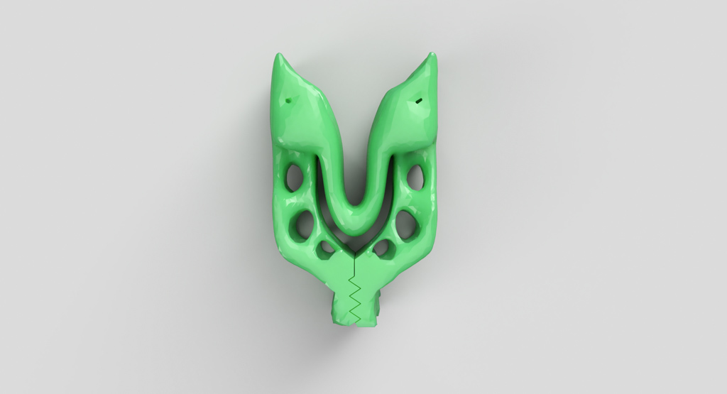 Miniatura 2 do modelo 3D Shape Optimized Bag Clip