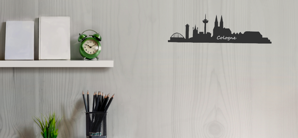 Miniatura 2 do modelo 3D Cologne skyline
