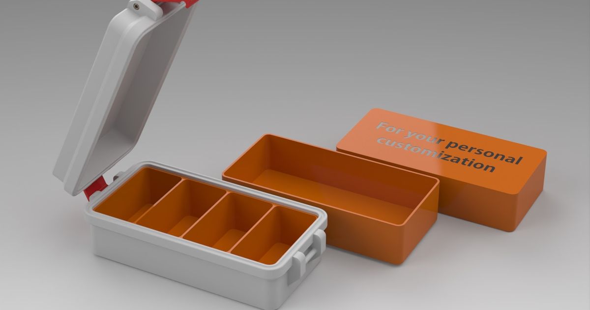 Insert for EDC Rugged BOX by slavik kopanov | Download free STL model ...