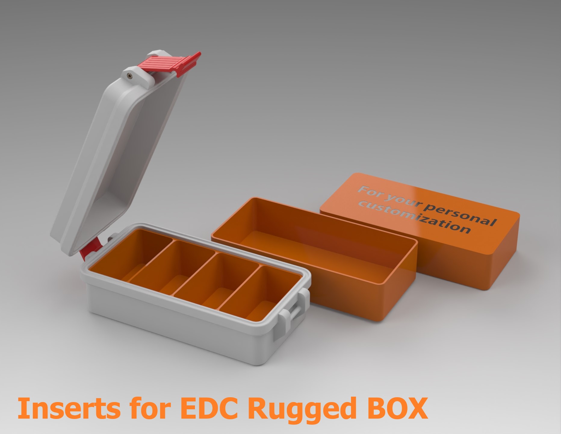 Insert for EDC Rugged BOX V1+V2