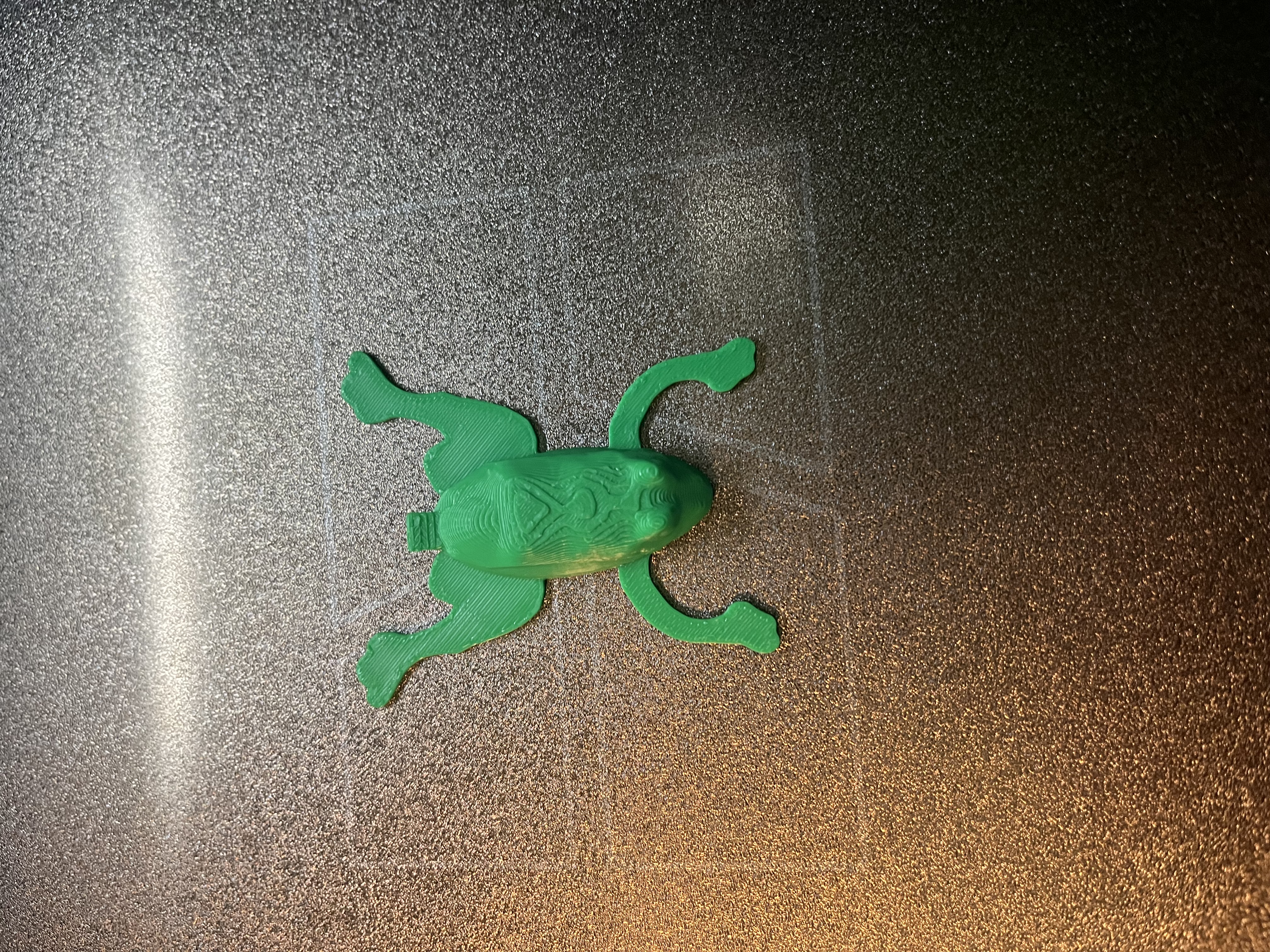 Jumping frog v2 no supports required