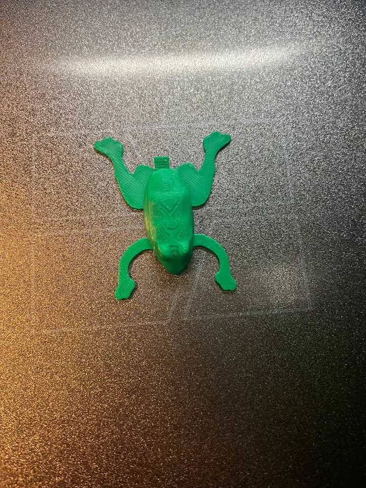 Jumping frog v2 no supports required by Precision 3-D | Download