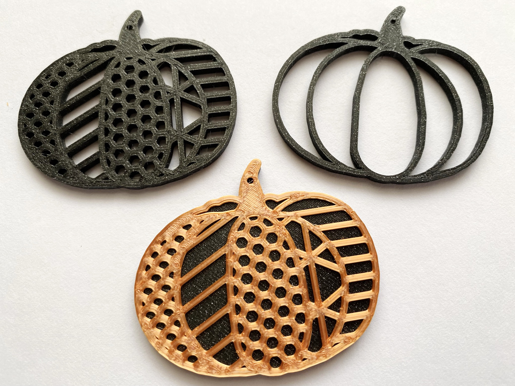 přívěšek náhrdelník, naušnice dýně, pumpkin necklace, earrings