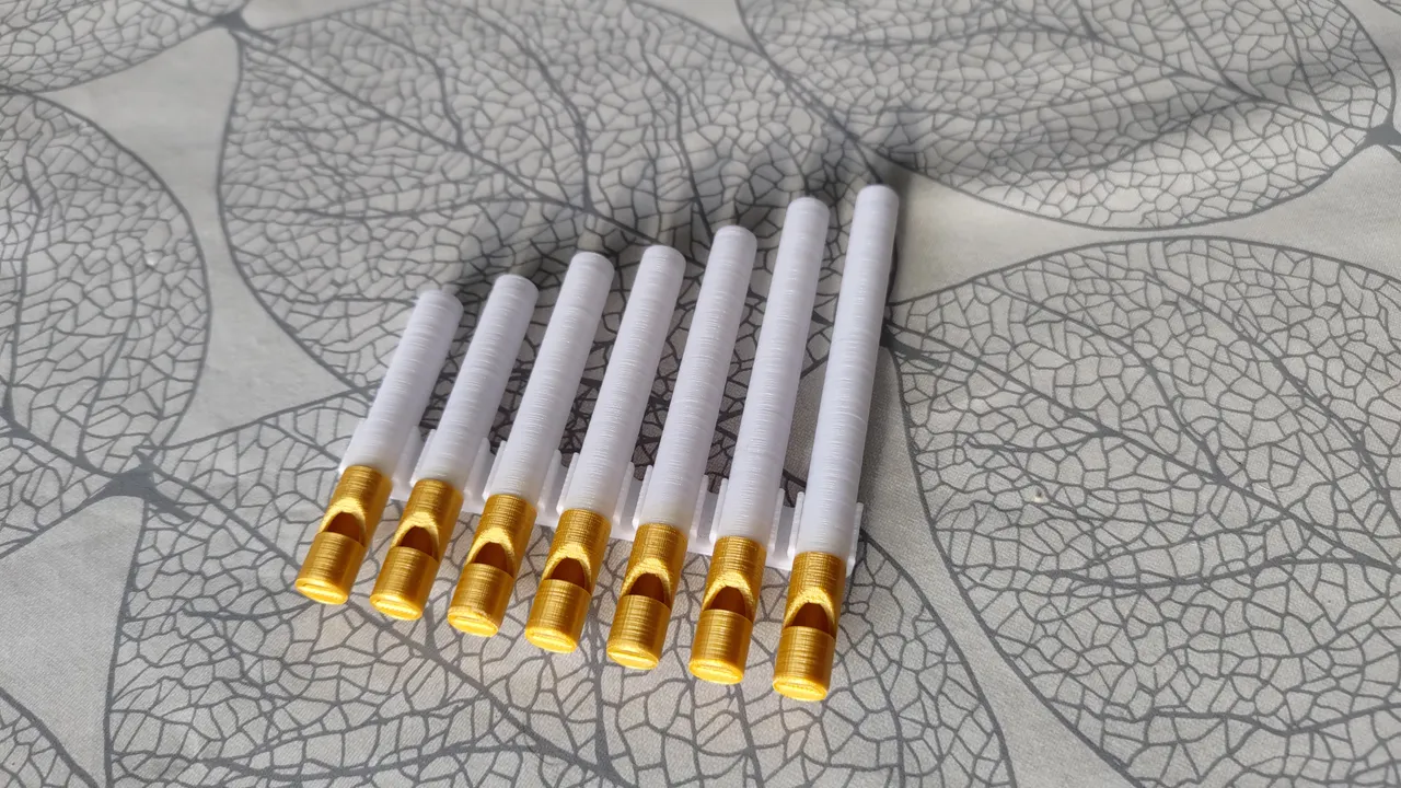 Cigarette pan-flutes (smoking alternative) by JKampp | Download free STL  model
