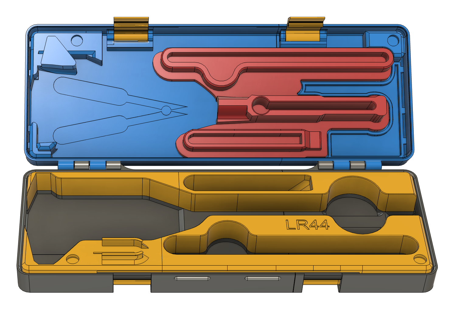 Digital Caliper Case Full Size (large bed size not required!) - LATCHED Version