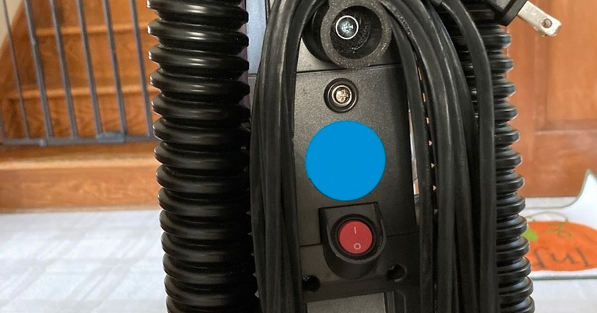 Replacement Cord Holder for Hoover Vacuum by thatdecade Download free STL model